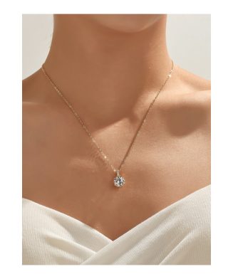 SHEIN - Collier pendentif breloque ornée de strass