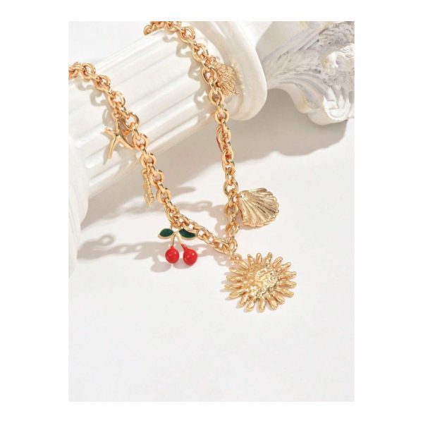 SHEIN – Collier à breloque soleil doré 3 SHEIN – Collier à breloque soleil doré 3