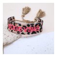 SHEIN – Bracelet bohème motif léopard