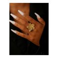 SHEIN – Bague fleur à 5 pétales