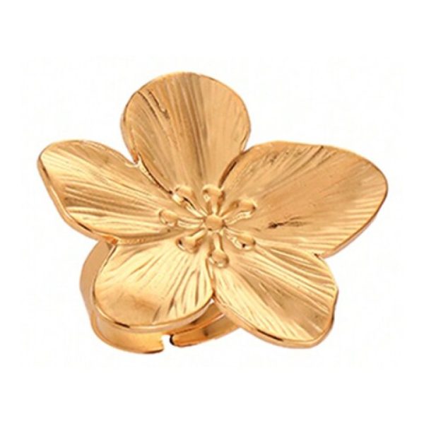 SHEIN – Bague fleur à 5 pétales 3