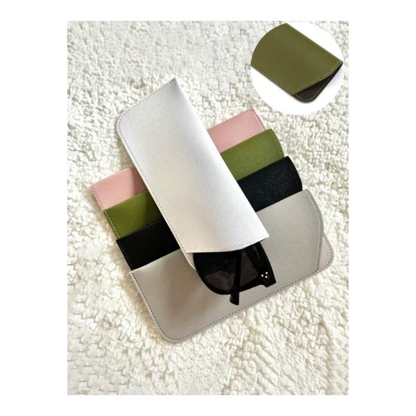 SHEIN – Pochettes de rangement pour lunettes en PVC