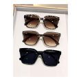 SHEIN – Lot de 3 lunettes de mode oversize – noires et léopard 2