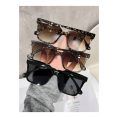 SHEIN – Lot de 3 lunettes de mode oversize – noires et léopard 3