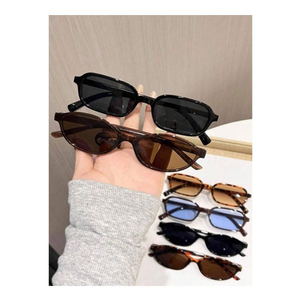SHEIN – Set de 6 paires de lunettes géométriques imprimé léopard 2