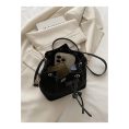 SHEIN – Mini sac seau rétro à bandoulière – couleur unie 2