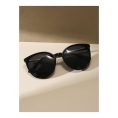 SHEIN – Lunettes de soleil rondes rétro – monture noire 3