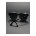 SHEIN – Lunettes de soleil polarisées carrées – monture noire 3