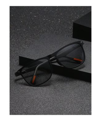 SHEIN - Lunettes de soleil Wayfarer polarisées – double usage jour et nuit