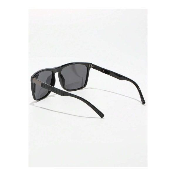 SHEIN – Lunettes de soleil rectangulaires noires – style aviateur 5 SHEIN – Lunettes de soleil rectangulaires noires – style aviateur 5