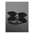 SHEIN – Lunettes de soleil ovales rétro – noir mat 6