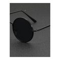 SHEIN – Lunettes de soleil rondes vintage – noires 4