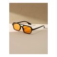 SHEIN – Lunettes de soleil aviateur rectangulaires – style rétro 2