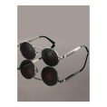 SHEIN – Lunettes de soleil rondes vintage – style steampunk UV400 5
