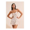 ETAM - Nuisette à motifs fleuris – Crème 1