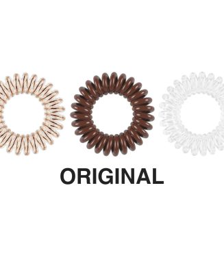INVISIBOBBLE - Original Premium – Trio d’élastiques à cheveux Bronze me Pretty