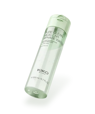 KIKO Milano – New Pure Clean Micellar Biphase Water – Eau micellaire biphasée – 200 ml
