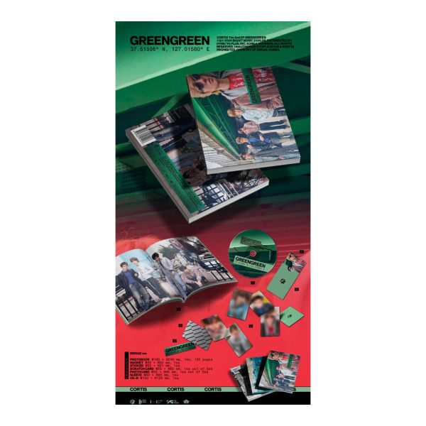CORTIS – GREENGREEN – 2e EP (version aléatoire) 2
