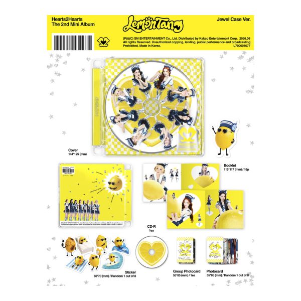Hearts2Hearts – Lemon Tang – 2e mini-album (Jewel Case) 2