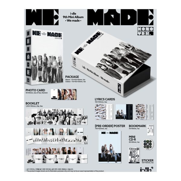 i-dle – We made – 9e mini-album (Mono Ver.) 2