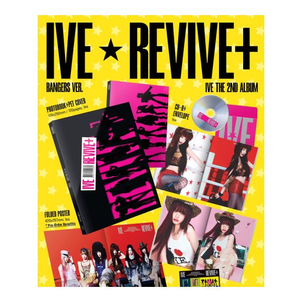 IVE – REVIVE+ – 2e album (version aléatoire) 2