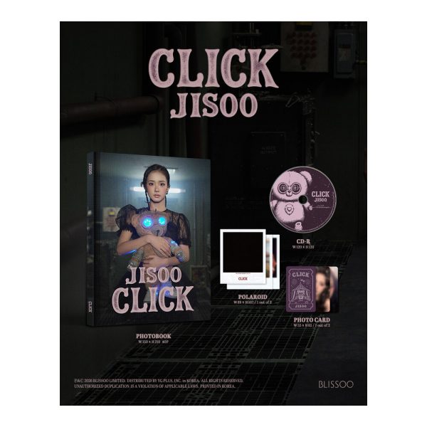 JISOO – CLICK – Single album (Photobook Ver.) 2
