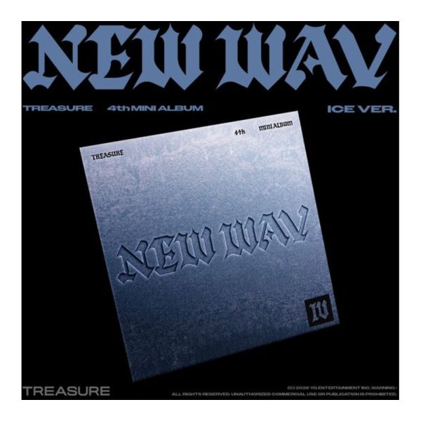 TREASURE – NEW WAV – 4e mini-album (Red / Ice) Ice