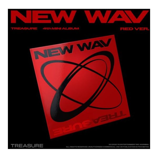 TREASURE – NEW WAV – 4e mini-album (Red / Ice) Red