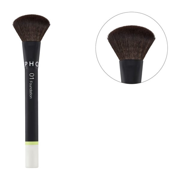 SEPHORA - 01 Le Pinceau Fond de Teint – Application intuitive, fini parfait 1