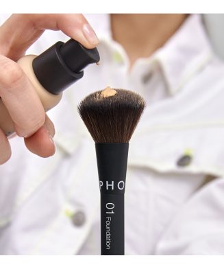 SEPHORA - 01 Le Pinceau Fond de Teint – Application intuitive, fini parfait