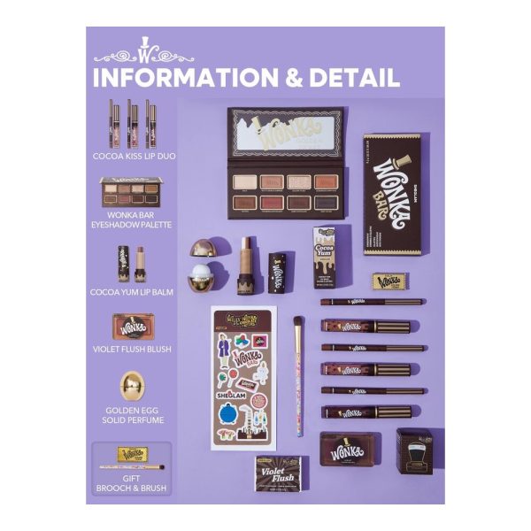 SHEGLAM - Coffret maquillage Full Collection – Willy Wonka 3