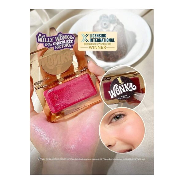 SHEGLAM - Blush crème Violet Flush – Willy Wonka 1 SHEGLAM - Blush crème Violet Flush – Willy Wonka 1