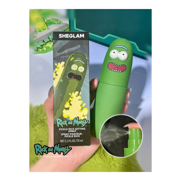 SHEGLAM - Spray fixateur Pickle Rick – Rick and Morty 1 SHEGLAM - Spray fixateur Pickle Rick – Rick and Morty 1
