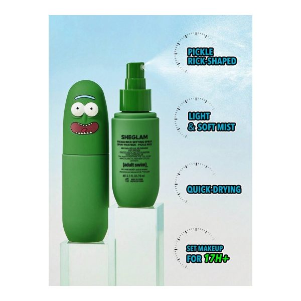 SHEGLAM - Spray fixateur Pickle Rick – Rick and Morty 3 SHEGLAM - Spray fixateur Pickle Rick – Rick and Morty 3