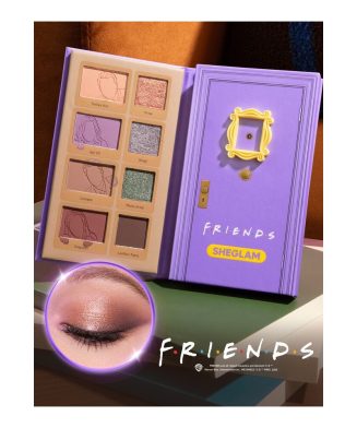 SHEGLAM - Palette de fards à paupières Purple Door – collection FRIENDS