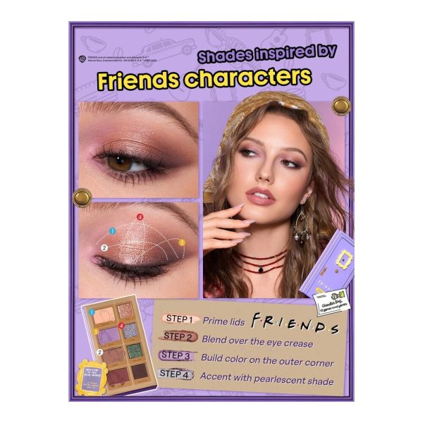 SHEGLAM - Palette de fards à paupières Purple Door – collection FRIENDS 4 SHEGLAM - Palette de fards à paupières Purple Door – collection FRIENDS 4