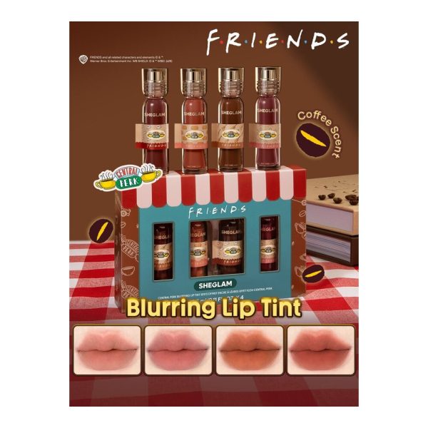 SHEGLAM - Coffret teinte à lèvres Central Perk – collection FRIENDS 1 SHEGLAM - Coffret teinte à lèvres Central Perk – collection FRIENDS 1