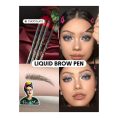 SHEGLAM - Stylo liquide à sourcils Brow Icon – Frida Kahlo – Chocolate