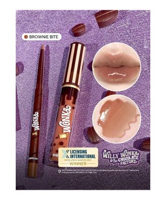 SHEGLAM - Duo à lèvres Cocoa Kiss – collection Willy Wonka