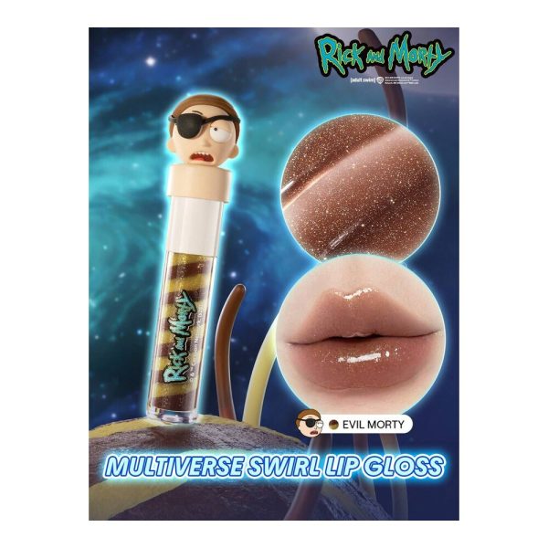 SHEGLAM - Gloss à lèvres Multiverse Swirl – collection Rick and Morty – Evil Morty SHEGLAM - Gloss à lèvres Multiverse Swirl – collection Rick and Morty – Evil Morty