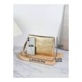 SHEIN - Pochette plissée dorée en PU – soirée 2