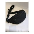 SHEIN - Sac banane moyen à fermeture éclair avant – noir 1