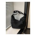 SHEIN - Sac hobo sous le bras imprimé léopard – noir 1
