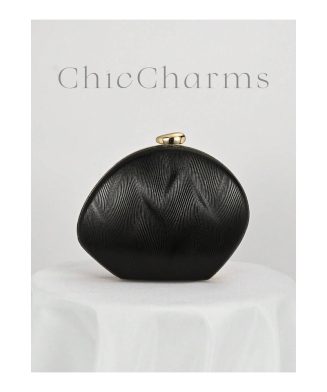 SHEIN - Pochette de soirée mini – style coquillage avec chaîne