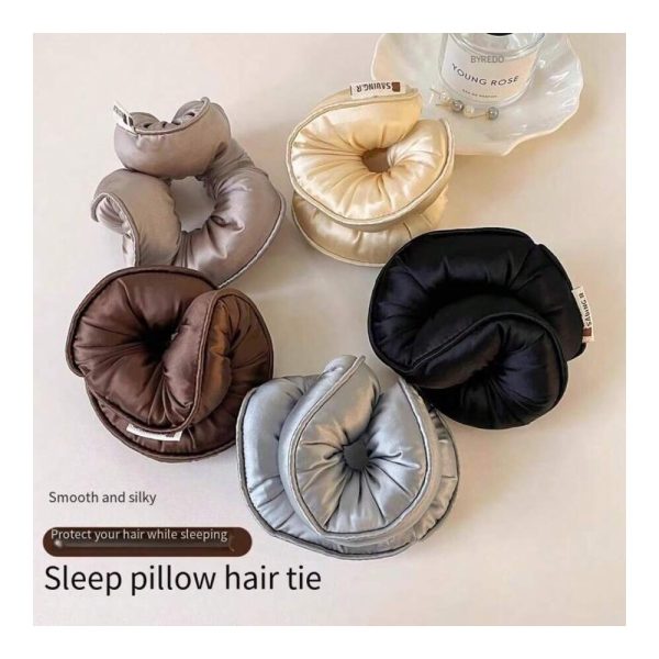 SHEIN - Lot de 3 chouchous en satin extra-doux – pour dormir 2