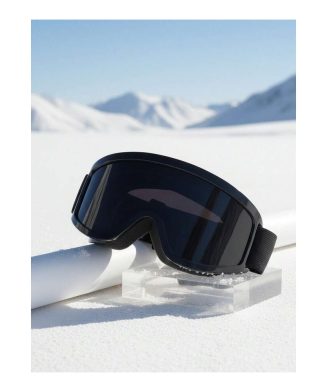 SHEIN - Masque de ski monobloc – large champ de vision, anti-UV