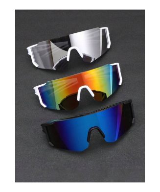 SHEIN - Lunettes de sport cyclisme – verres dégradés effet miroir
