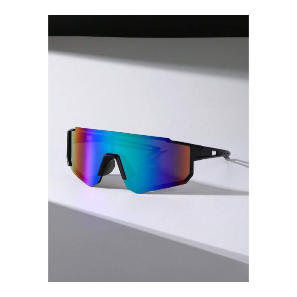SHEIN - Lunettes de sport cyclisme – verres dégradés effet miroir 3