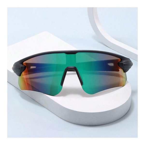 SHEIN - Lunettes de cyclisme enveloppantes à demi-monture – unisexes 1