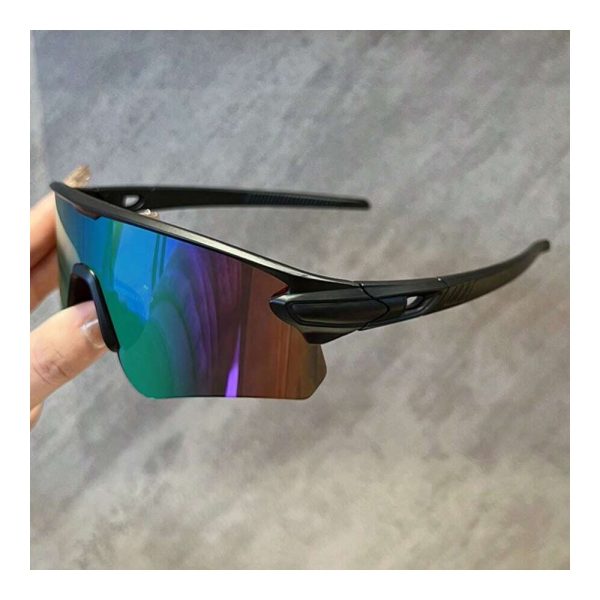 SHEIN - Lunettes de cyclisme enveloppantes à demi-monture – unisexes 2